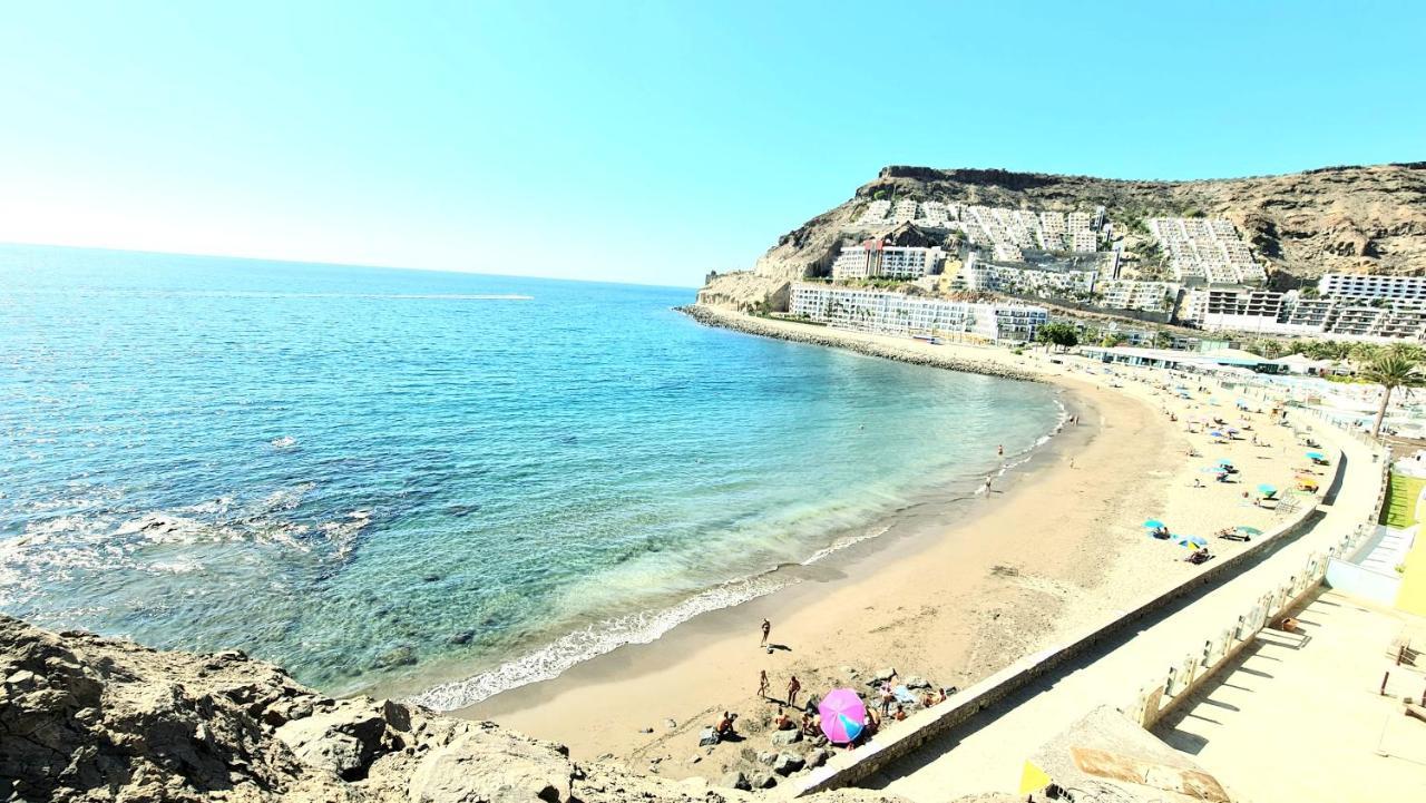 Oceanfront Deluxe-45M,Heated Pools,2Aircondition, 2Tv-65",Dishwasher,600Mb,Lift,Amadores View ! Playa Del Cura  Eksteriør bilde
