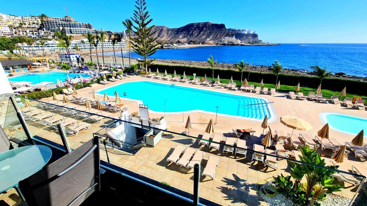 Oceanfront Deluxe-45M,Heated Pools,2Aircondition, 2Tv-65",Dishwasher,600Mb,Lift,Amadores View ! Playa Del Cura  Eksteriør bilde