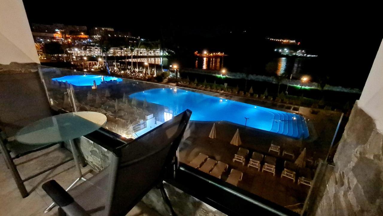 Oceanfront Deluxe-45M,Heated Pools,2Aircondition, 2Tv-65",Dishwasher,600Mb,Lift,Amadores View ! Playa Del Cura  Eksteriør bilde